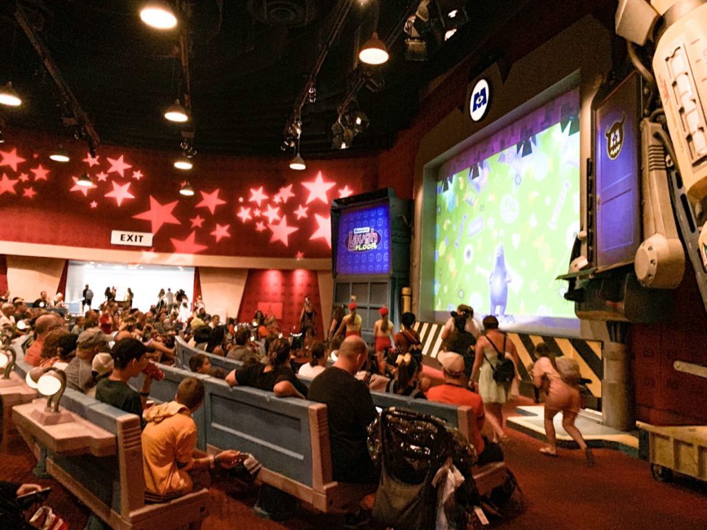 Monsters Inc. Laugh Floor Holiday Overlay Highlights