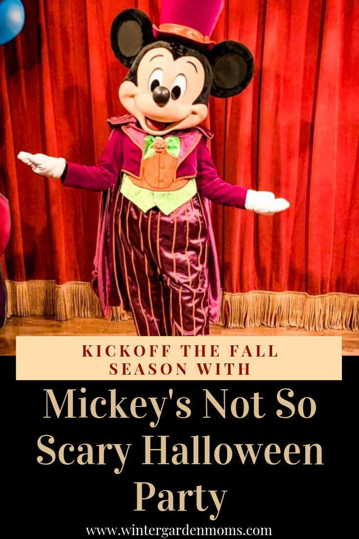 Kick Off the Fall Season with Mickey's Not So Scary Halloween Party