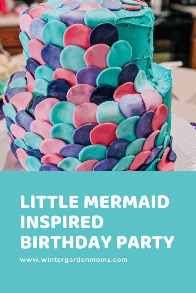 Little Mermaid Inspired Birthday Party 