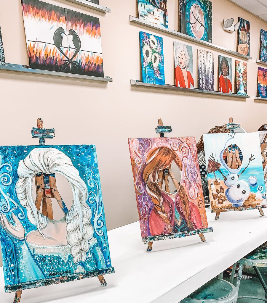 Quarantine Date Night Idea  Painting with a Twist at Home