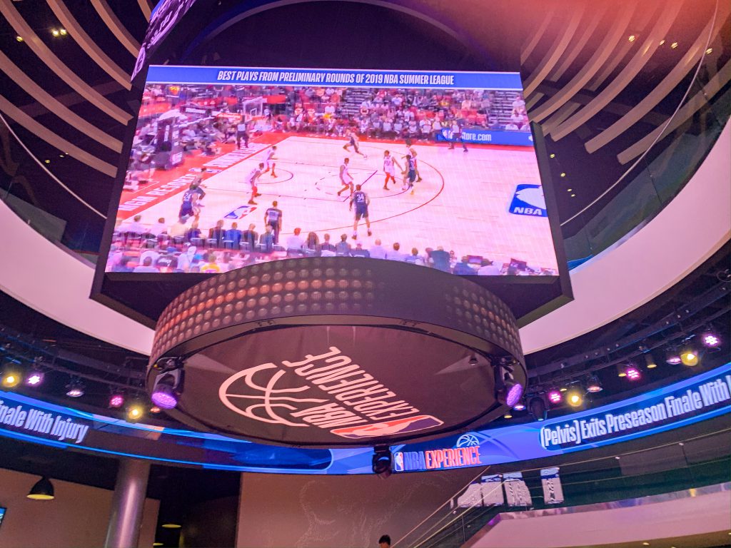 Fun For All Ages At The NBA Experience