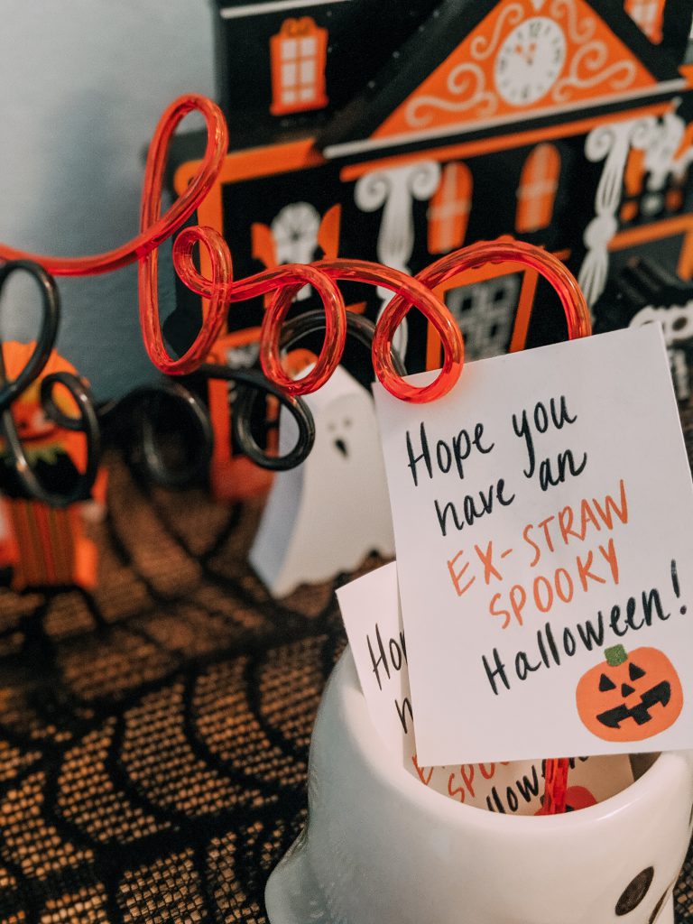 DIY Halloween Straw Toppers + free printables