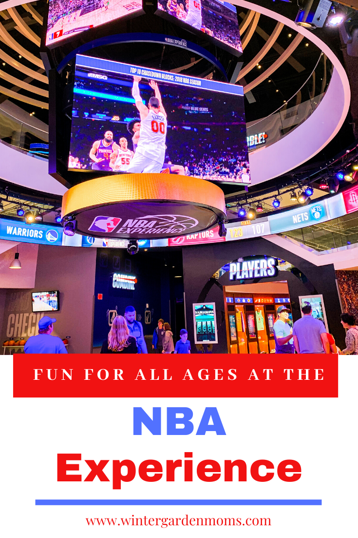 Fun For All Ages At The NBA Experience