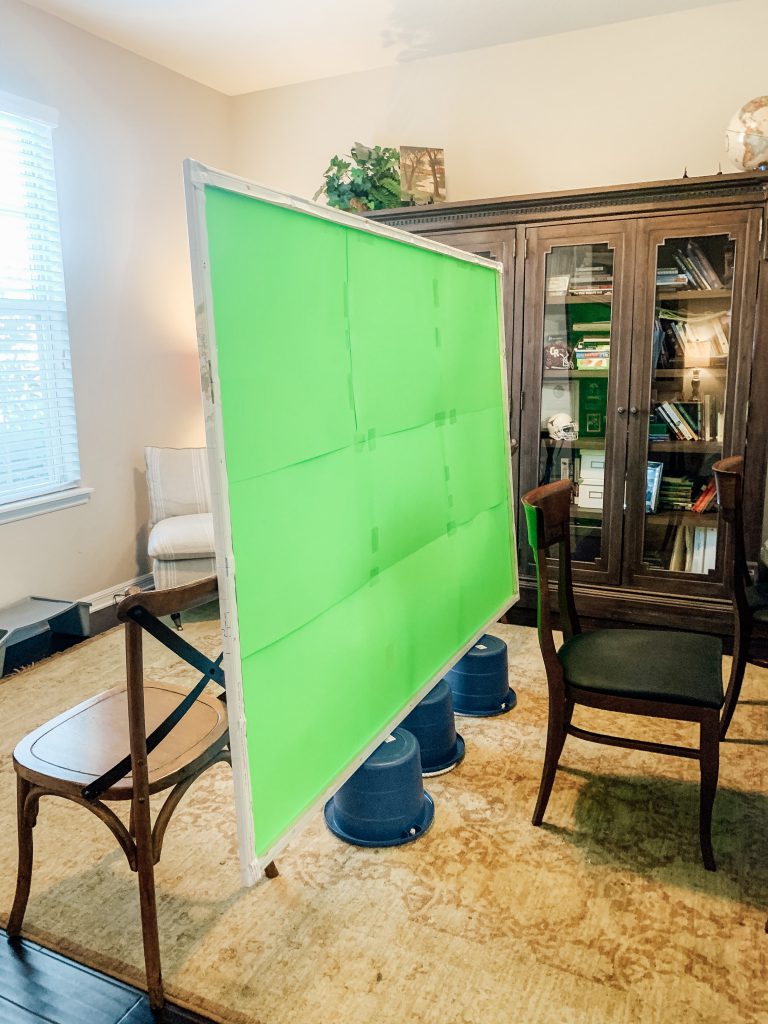 How to Make a DIY Green Screen on a Budget