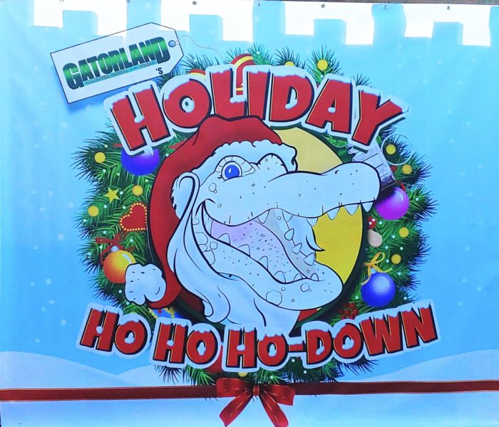 Gatorland’s Holiday Ho, Ho Ho-Down
