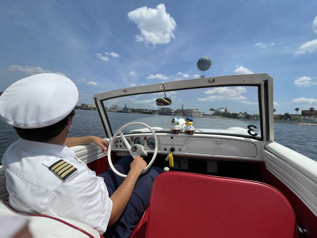 Disney springs best sale car boat