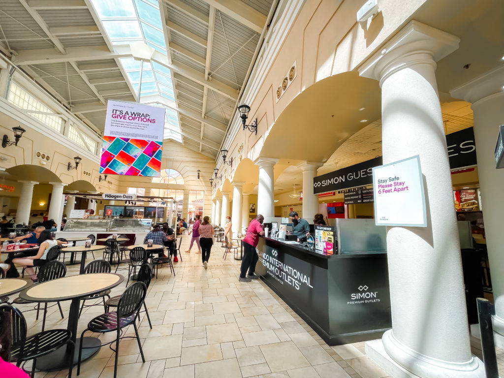 Shopping at Orlando International Premium Outlets