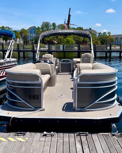 Pontoon Boat: Daily Rental – Catch More Resort